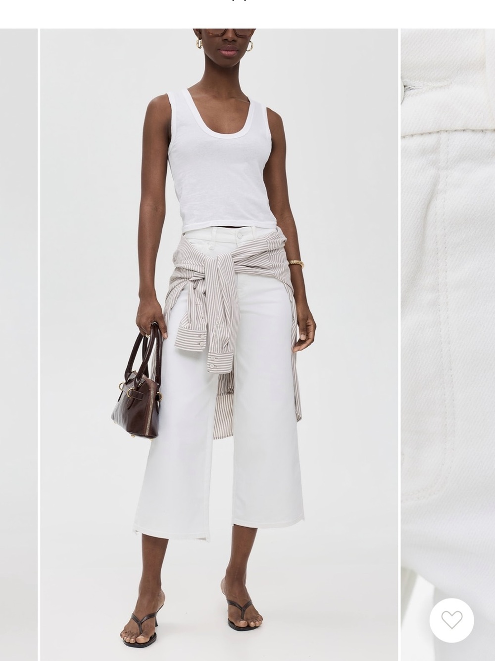 Good American
Good Waist Cropped Palazzo Jeans - Picture 3 of 4